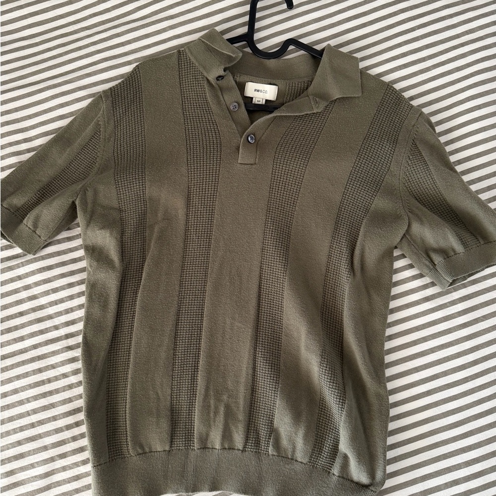 RW&CO. Men's Olive Shirt
